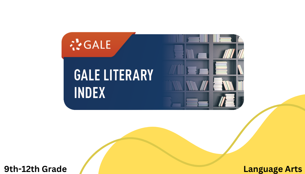 Gale Literary Index Gale Literary Index