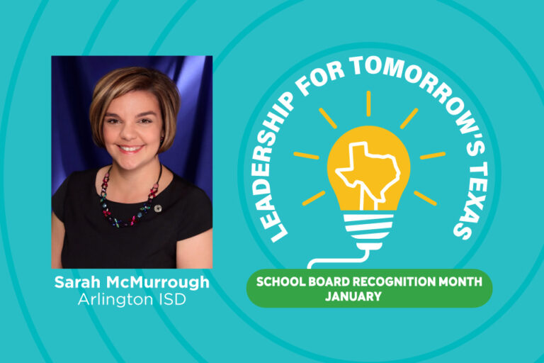 2025-School-Board-Recognition-Sarah-McMurrough-Blog board vice president Sarah McMurrough talks about Arlington ISD
