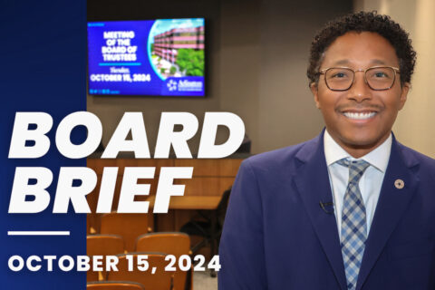 Board Brief from the trustees meeting on Oct. 15, 2024