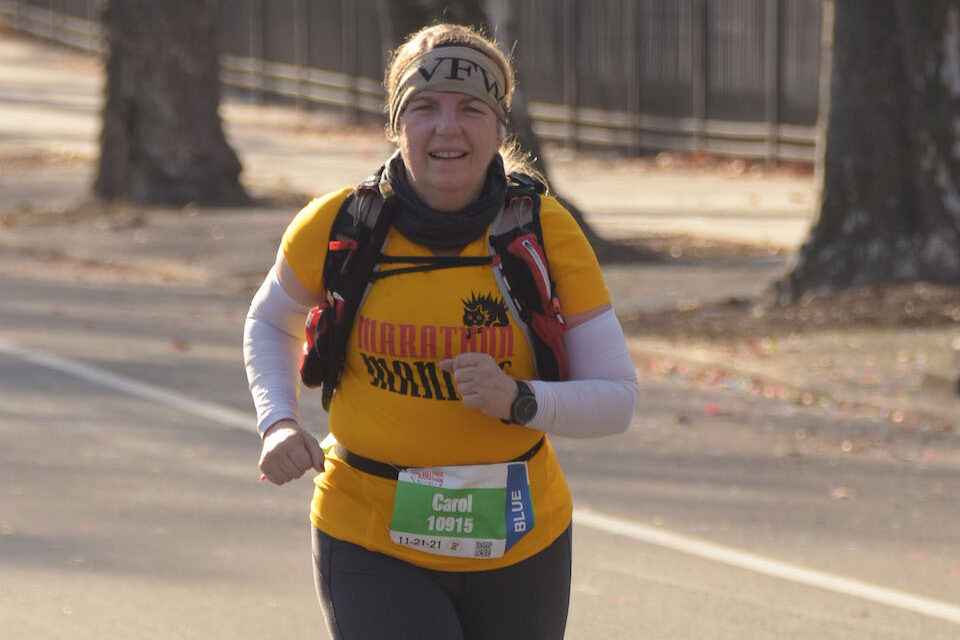 Carol Hughes marathoner blog Berry Elementary librarian Carol Hughes has run 50 marathons