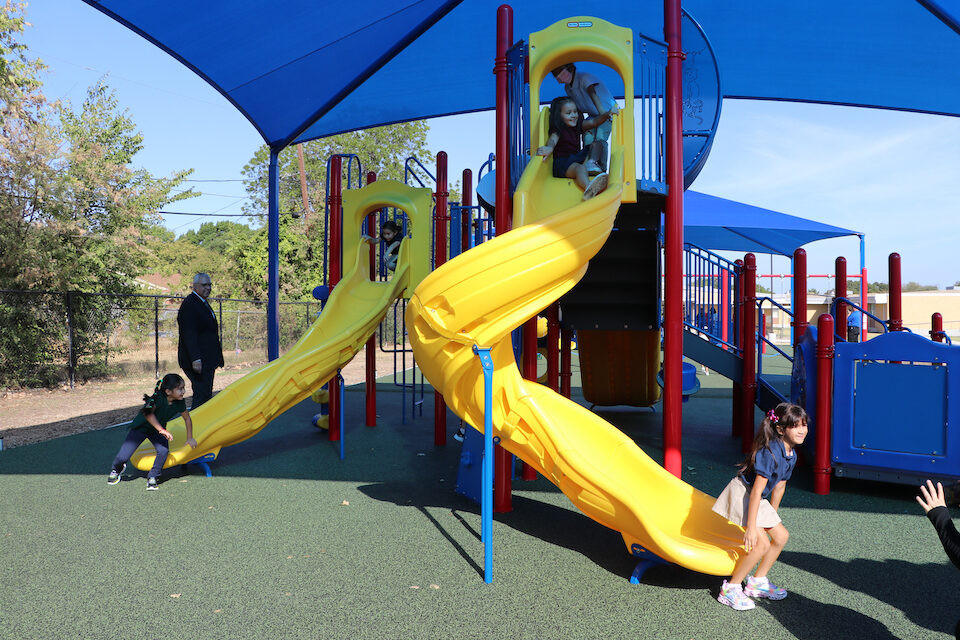 Crow playground blog New playgrounds at Crow are the first in phase two