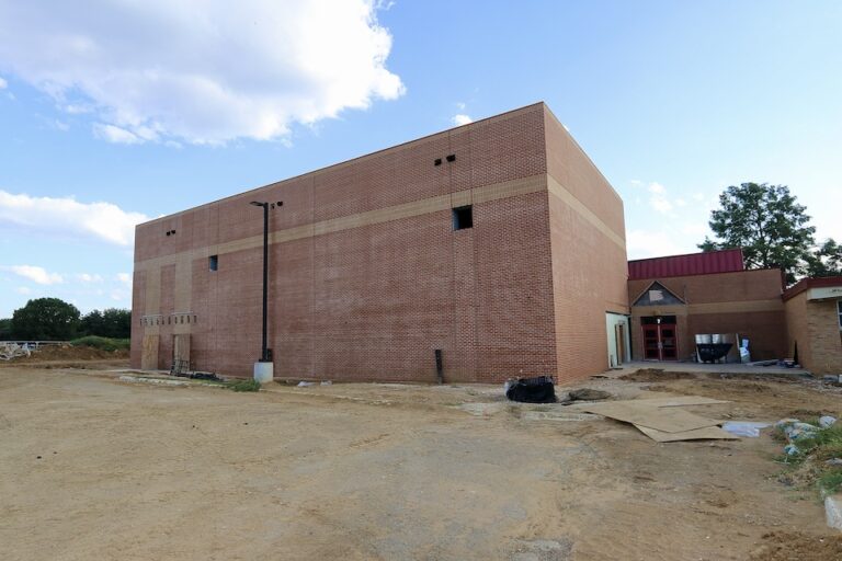 Duff blog post Duff Elementary's new gym addition is nearly complete