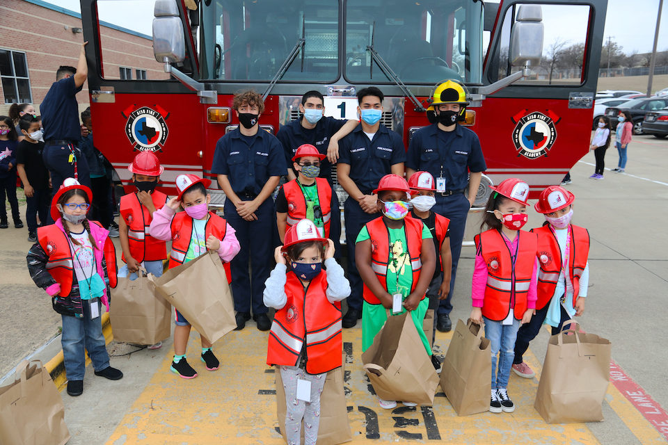 Fire Academy visits Burgin Fire Academy visits Burgin Elementary
