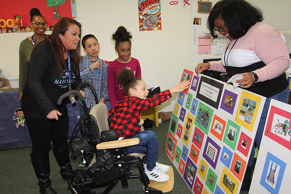 Playground-post-image Students at Beckham Elementary select the playground equipment options they like best