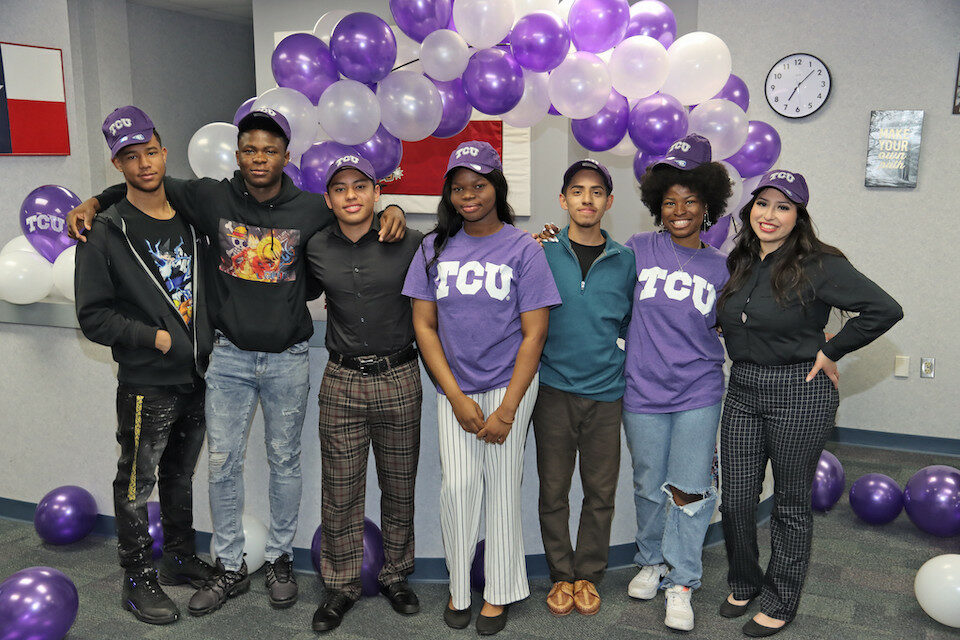TCU community scholars blog Seven Sam students win TCU community scholars scholarships