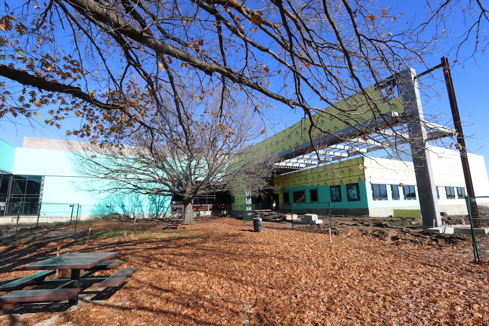 Thornton front blog Construction on new Thornton Elementary crosses the halfway mark