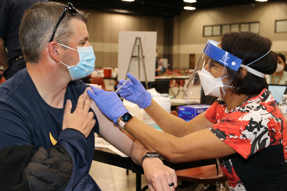 vaccine_blog Arlington ISD staff get COVID-19 vaccine